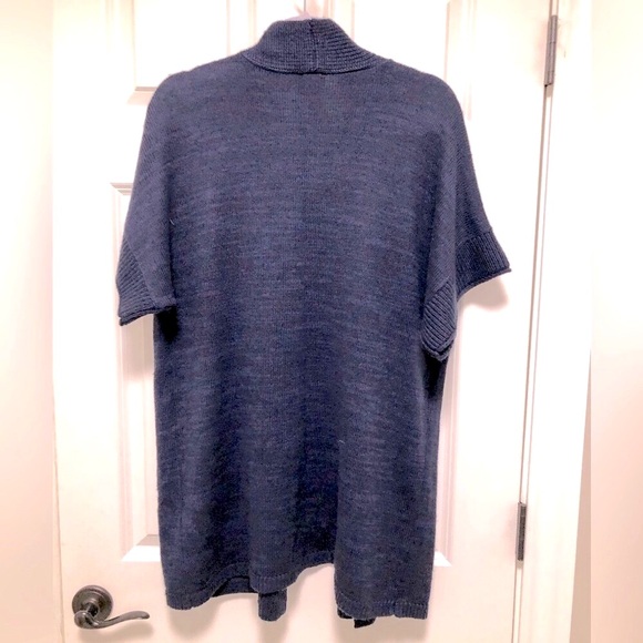 Chicos navy sweater coverup - Picture 4 of 7